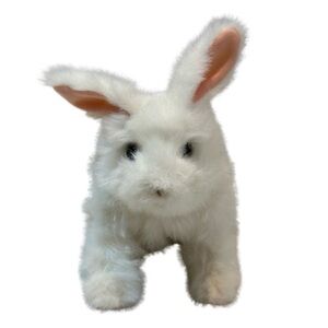 Fur Real Friends White Bunny Rabbit Animated‎